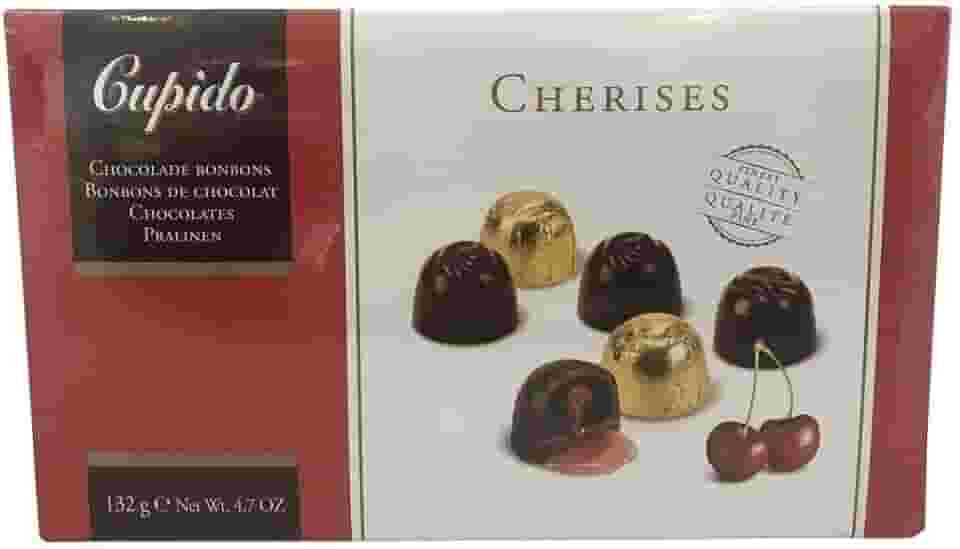 Bombom Húngaro Cupido Recheado com Licor de Cereja 132g