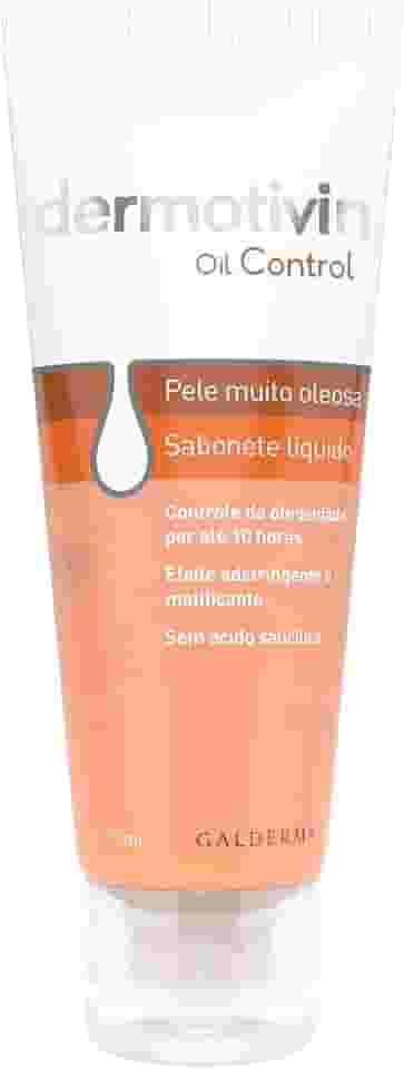 Dermotivin Sabonete Líquido Facial Pele Oleosa Oil Control 70ml