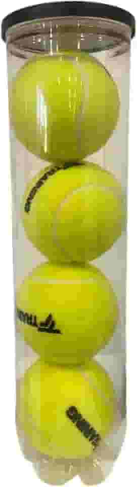 Tecnifibre Tubo de Bolas de Tênis Training New com 4 unidades