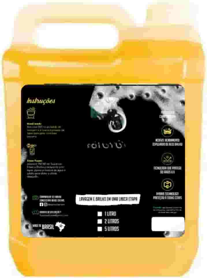 Shampoo Com Cera De Carnaúba 5 Litros Automotivo + Brilho