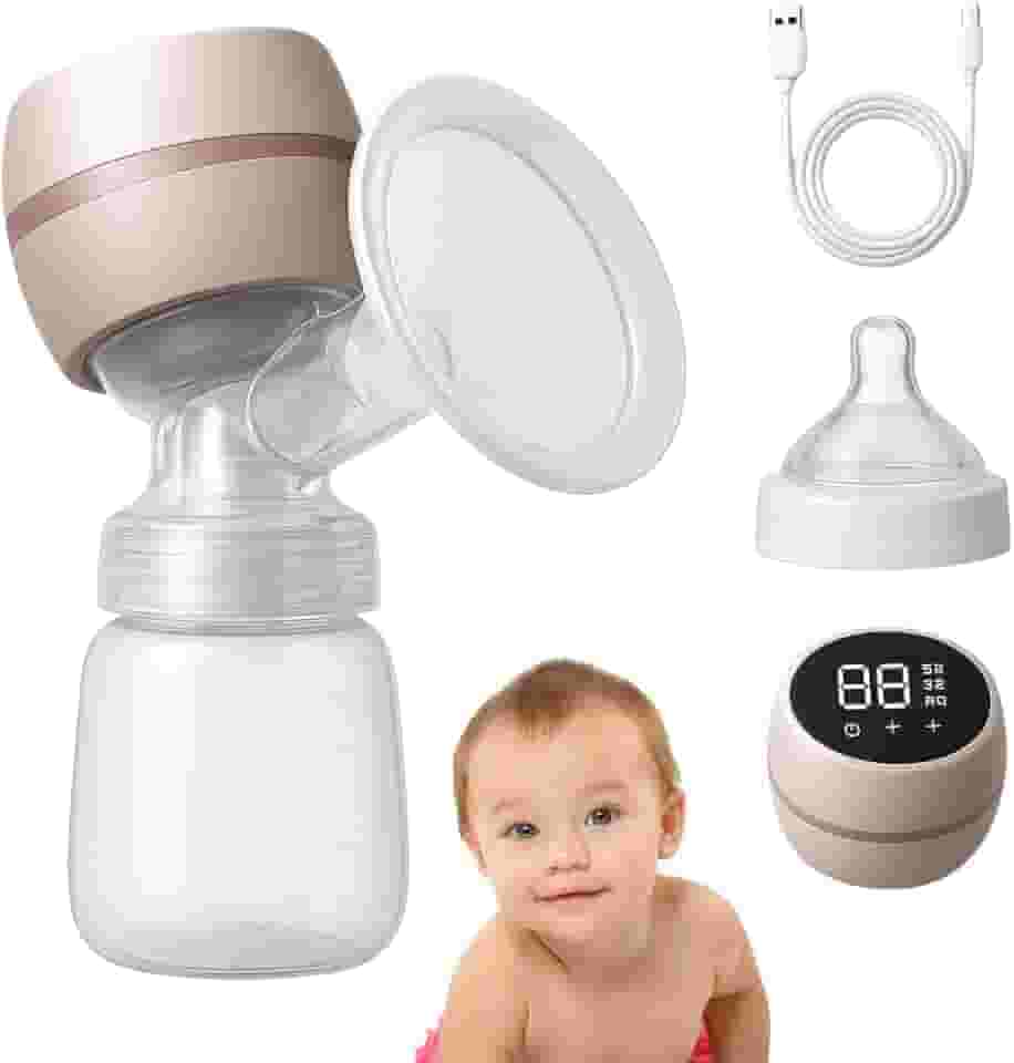 Bomba De Tirar Leite Materno Elétrica Portátil Mamadeira Extratora Amamentação Armazenamento