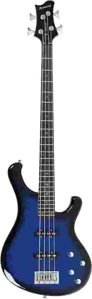 Contrabaixo Ativo 4 Cordas Aço SAB-400 TBL Azul STRINBERG