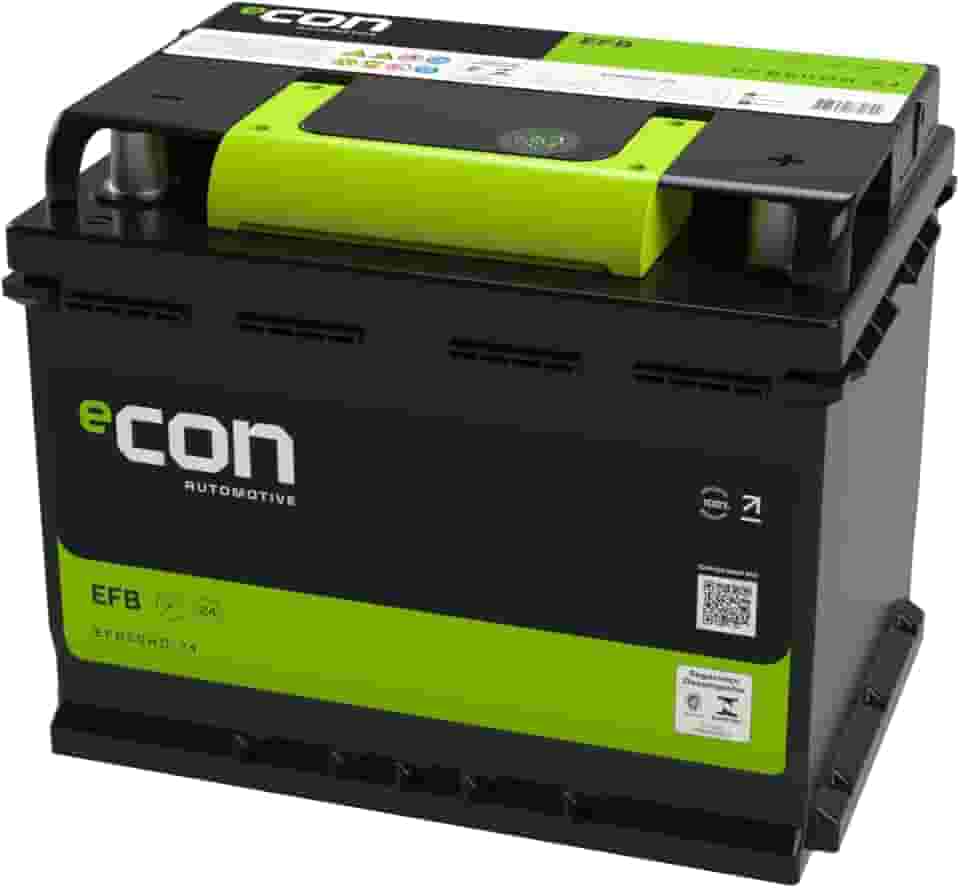 Bateria eCON EFB 60Ah 570A 12V Garantia 24 Meses
