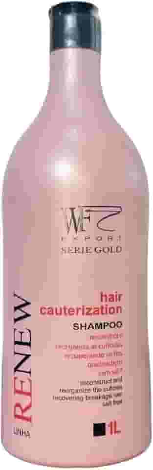 Shampoo Hidratação para Cabelos Danificados, Porosos, Ressecados e com Pontas Duplas WF Renew 1L