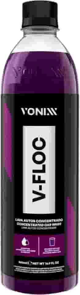 Shampoo Automotivo Neutro Concentrado para Snow Foam V-Floc 500ml Vonixx