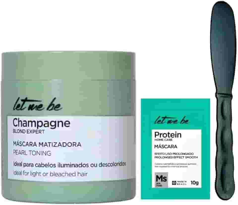 Mascara Matizadora blond Efeito Pérolado Let Me Be 500g