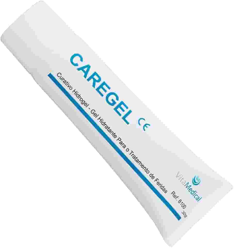Pomada Curativo Caregel Hidrogel 30g – Gel Hidratante e Absorvente para Feridas | Tratamento de Úlceras, Queimaduras, Cortes e Abrasões