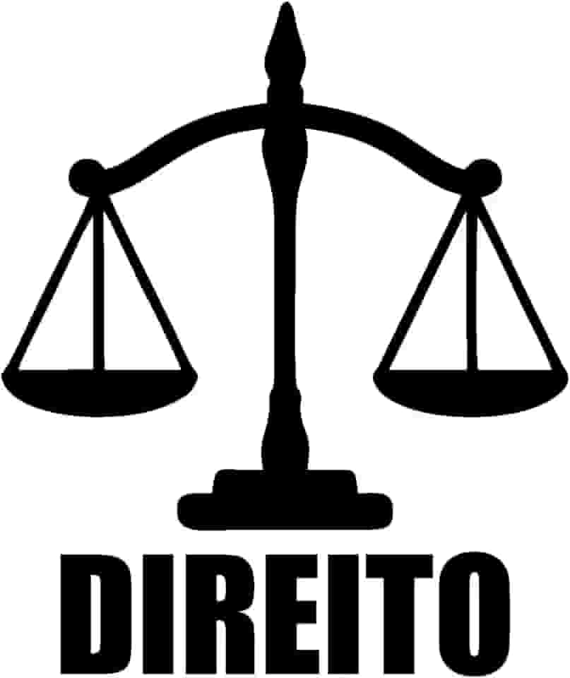 Adesivo Profissão Direito para Estudantes e Advogados Ideal para notebook carro portas vidros Paredes vários tamanhos (PRETO, 21x25cm)