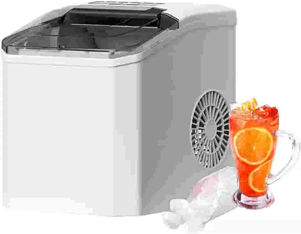 33 * 31 * 26 cm Máquina De Gelo Portatil, 12kg Ice Compact Icemaker Doméstico, Maquina De Gelo, Maquina De Fazer Gelo, Maquina Gelo, MáQuina De Fazer Gelo