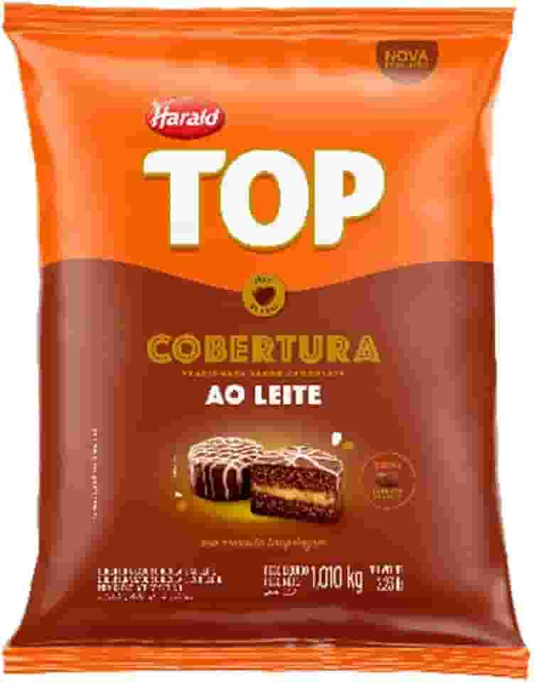 Gotas de Chocolate Fracionado Top Ao Leite 1,010kg - Harald