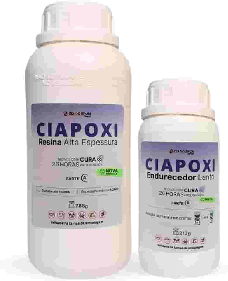 Resina Epóxi Ciapoxi Alta Espessura 1kg