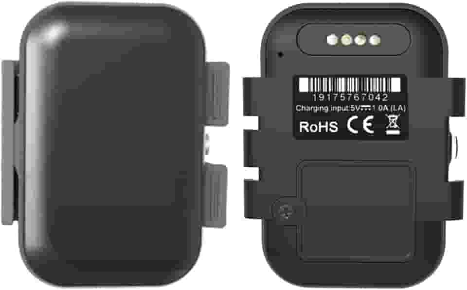 GUPTOMES Coleira com Rastreador GPS para Pets – Localizador em Tempo Real para Cachorros e Gatos, com GPS+AGPS+WiFi+LBS, Cerca Virtual, Histórico de Rotas, Bateria Longa Duração e Sem Mensalidade