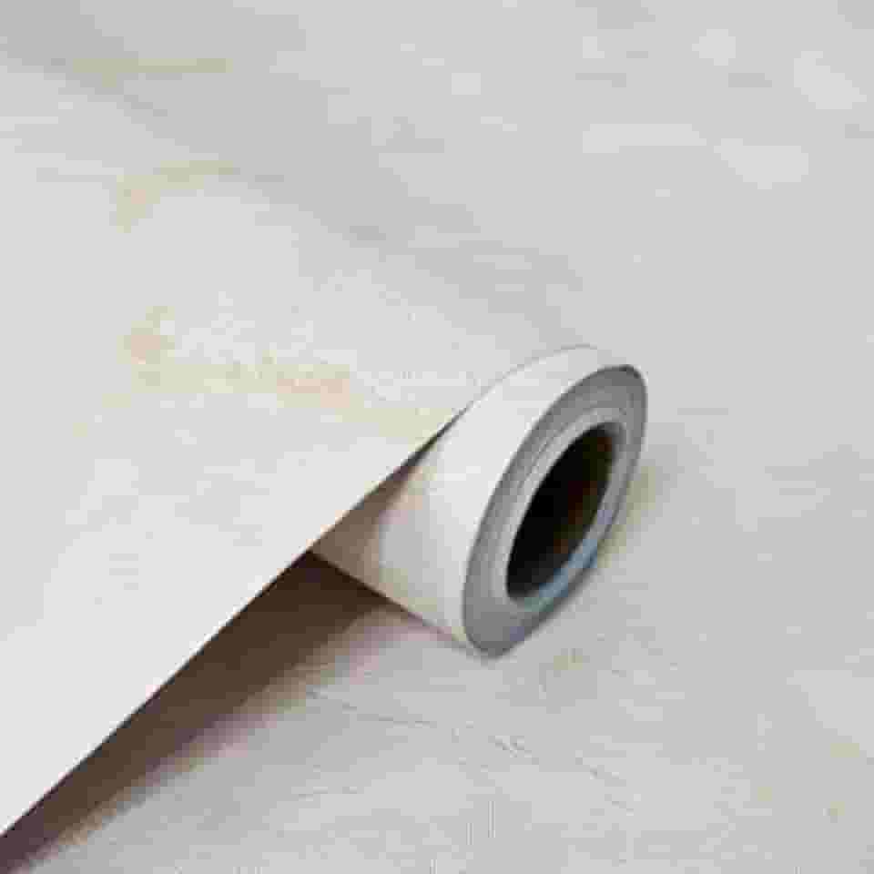 Papel de Parede PREMIUM Bordado Bege Autocolante Texturizado Rolo 5m x 45cm Sala Quarto Cozinha