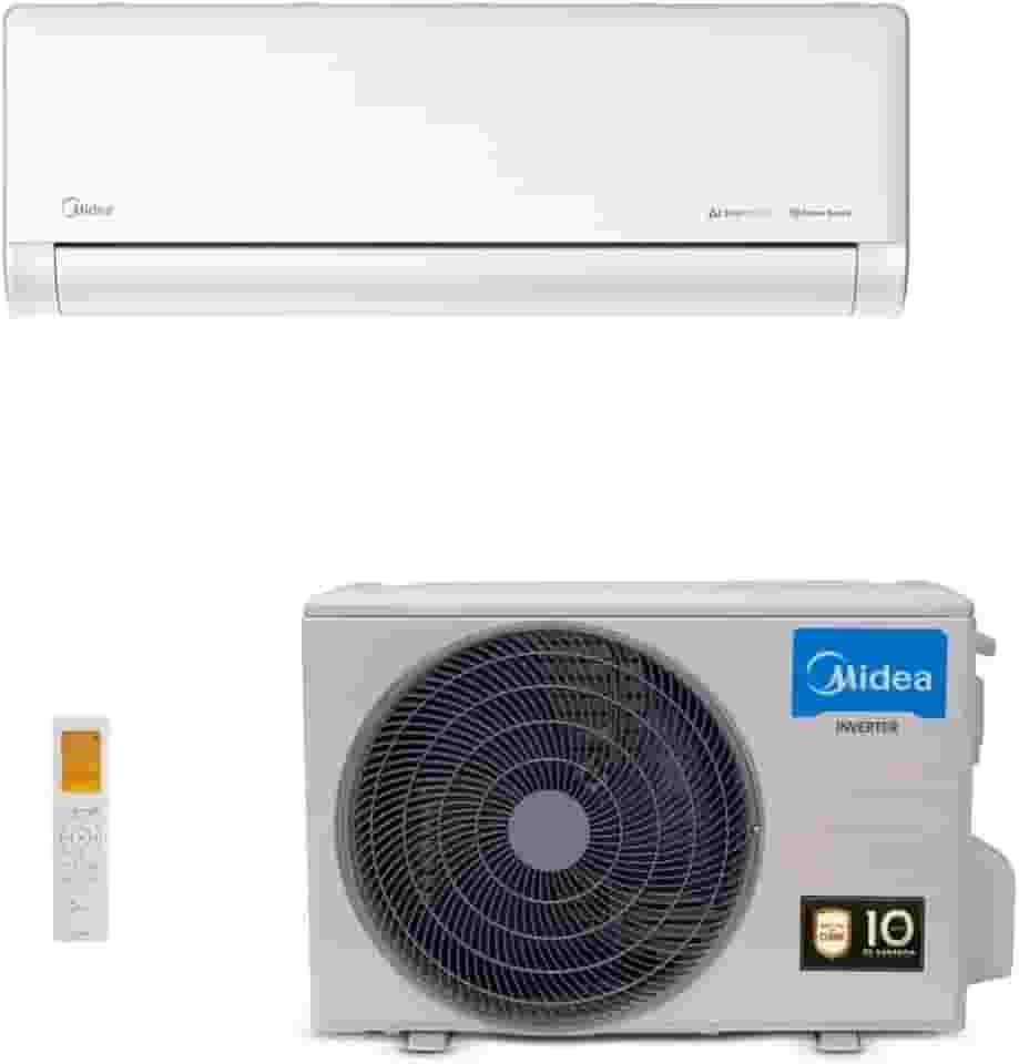 Ar Condicionado 24000 Btus Split Hi Wall Inverter Midea Frio Ai Ecomaster 220v