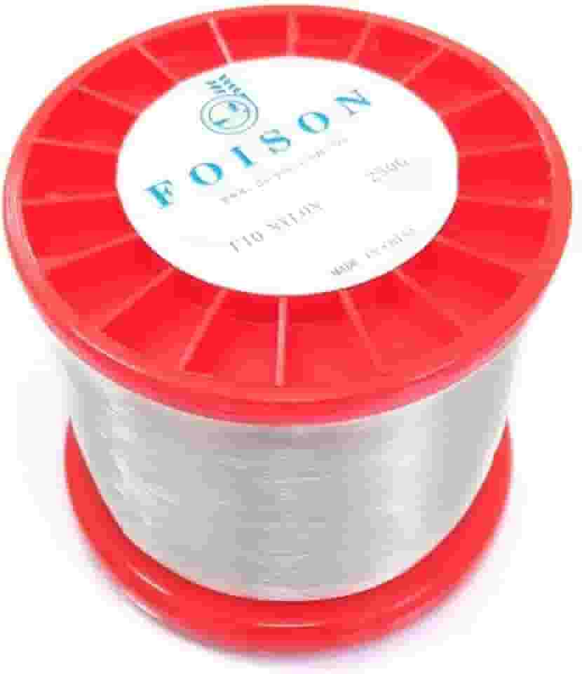 Linha De Pesca Monofilamento Nylon 250gr Várias Espessuras