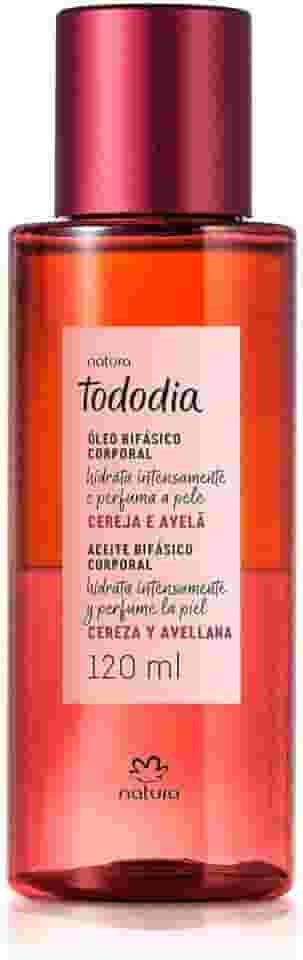 NATURA TODODIA CEREJA E AVELA OLEO CORPORAL BIFASICO 120ML