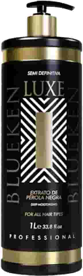 Blueken Luxe - Escova Semi Definitiva Extrato de Pérola Negra 1L