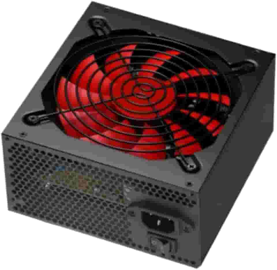 BrazilPC Fonte ATX 500W Gamer, 80 Plus Bronze, Bivolt Automático 115V/230V, Cooler 14cm, Ultra Silenciosa, PFC Ativo