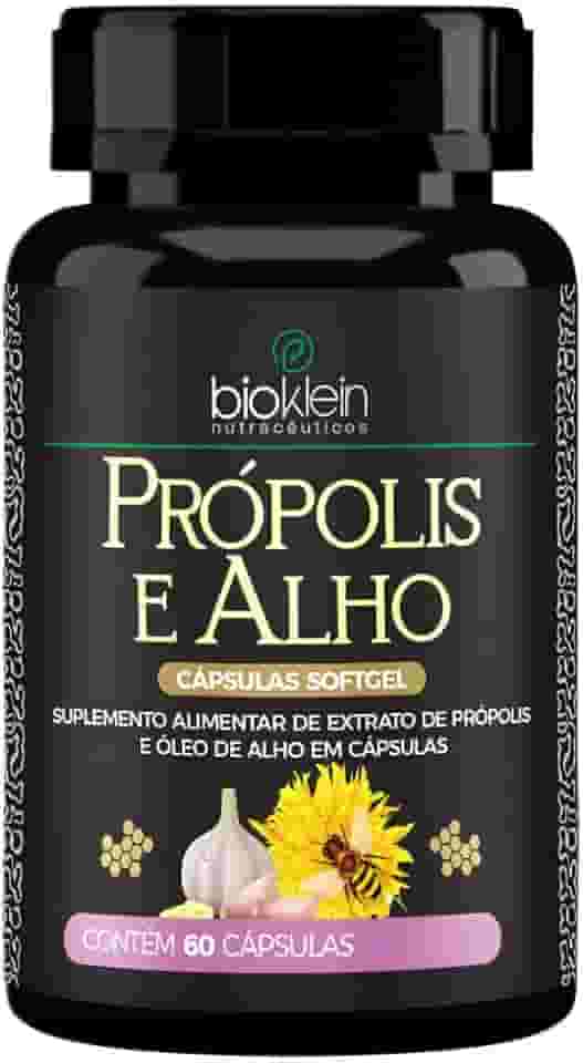 Própolis e Alho - 60 Cápsulas - Bioklein, Bioklein