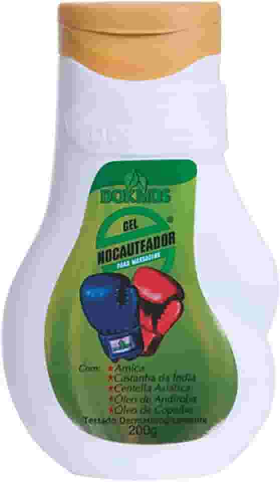 Super Gel Nocauteador Dokmos 200g Original Para Massagem