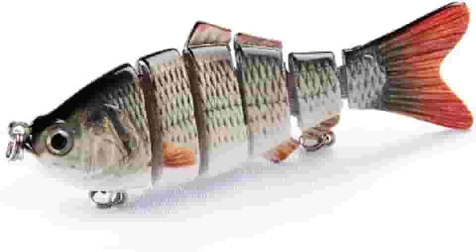 Isca Artificial Articulada Piaba Traíra Tucunaré Dourado Lambari 10cm 20gr