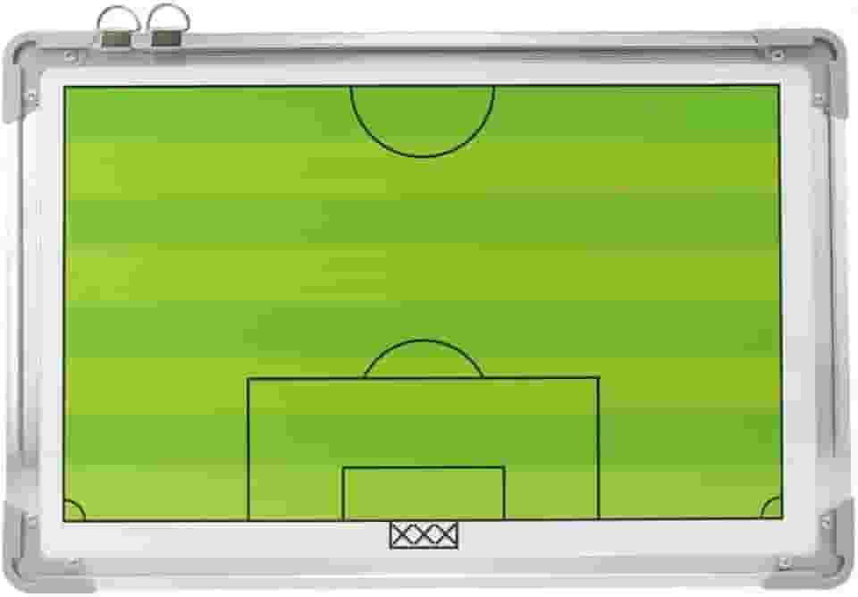 Prancheta Tatica Futebol Tecnico Futsal Magnetica Portatil Duplaface