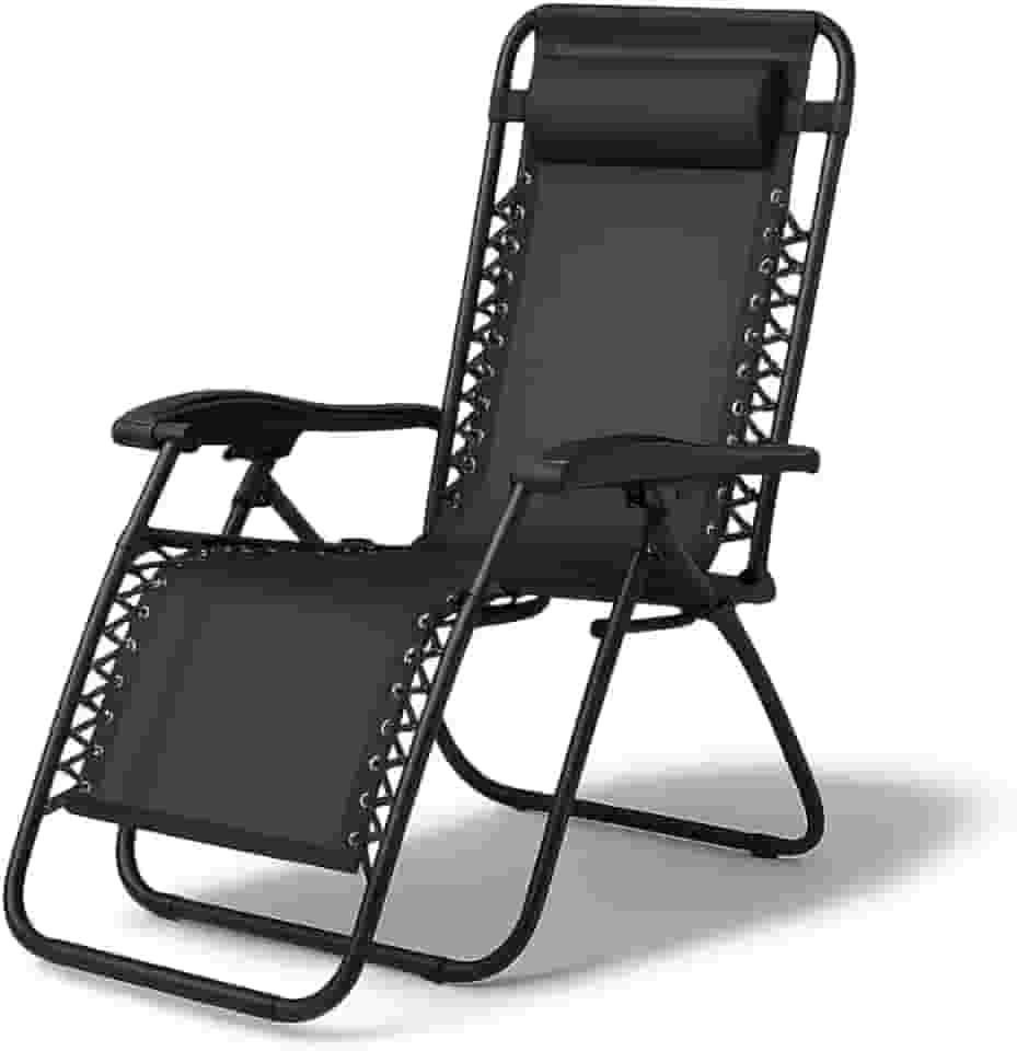 Espreguiçadeira Cadeira Dobrável Reclinável Dobrável 21 Posições Aço Textilene Para Praia Piscina 120 kg