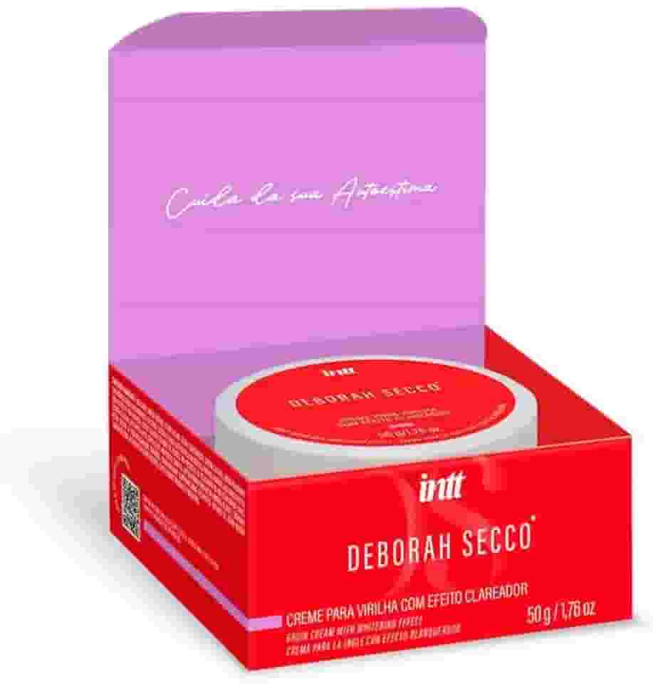 Creme Clareador De Virilha Axilas Coxas E Região íntima Com Efeito Hidratante Deborah Secco Intt 50G