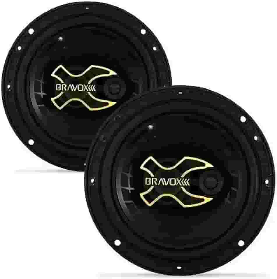 Par Alto-Falante Triaxial 6" 50RMS B3X60 GOLD - Bravox