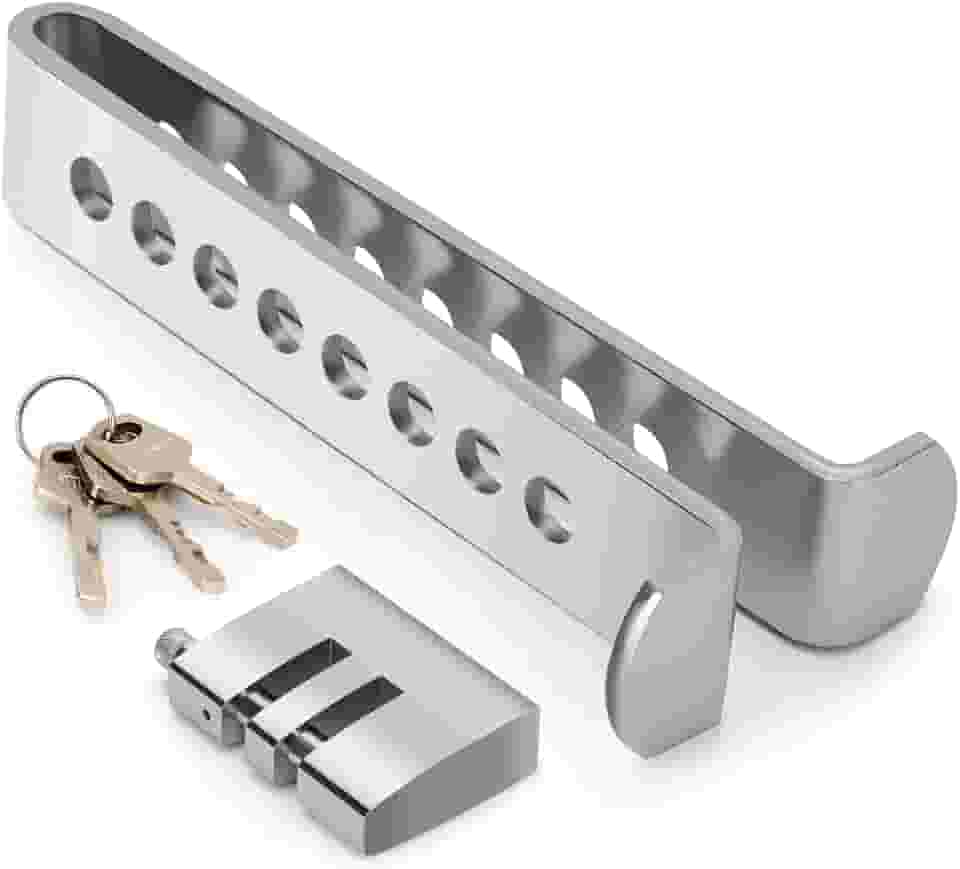 General Trava de Embreagem de Freio Antirroubo para Carro, Trava de Freio de Carro Resistente de Aço Inoxidável com 3 Chaves