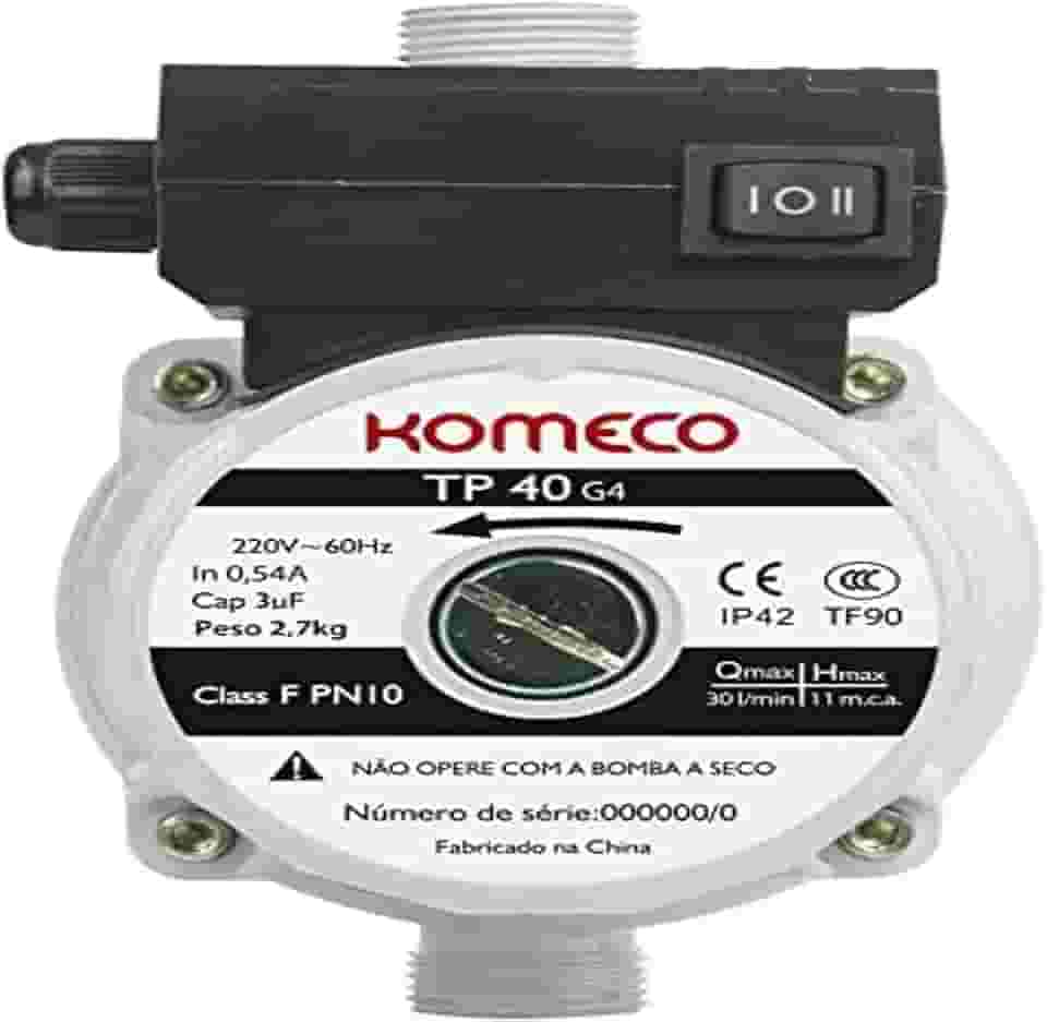 MINIBOMBA DE AGUA TP40 G4 127V 60HZ