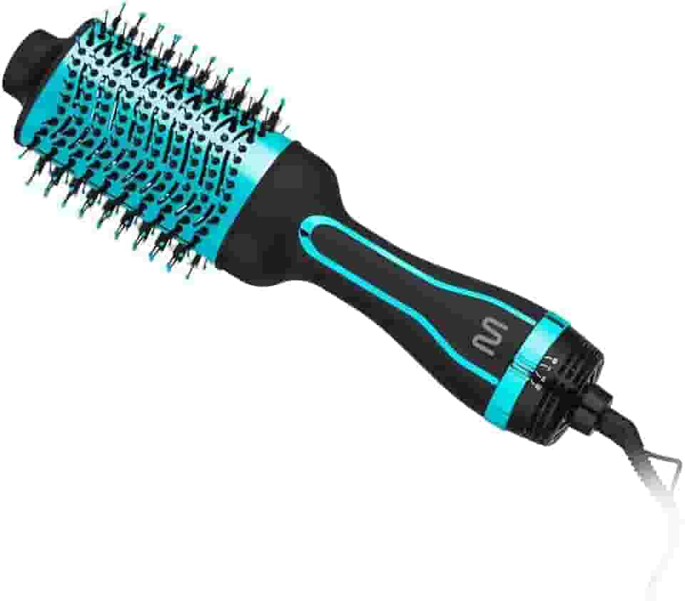 Escova Secadora Oval, Seca e Modela com Cerdas Duplas Bivolt 1350W Azul Multi Care - EB117