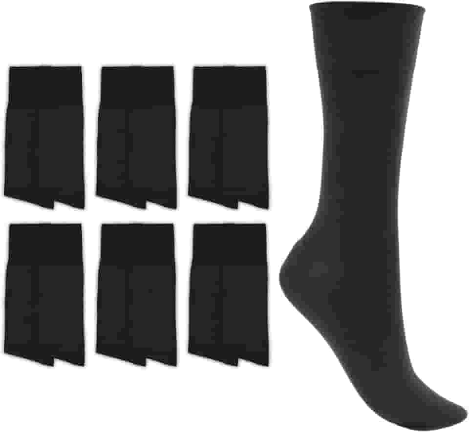 Kit 06 Pares Meia Social Trifil Lisa 100% Poliamida Masculino Adulto