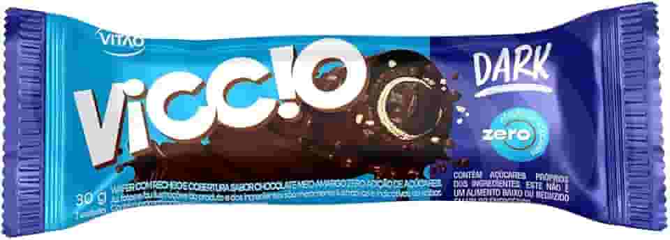VICCIO ROLL ZERO CHOCOLATE AMARGO 30G