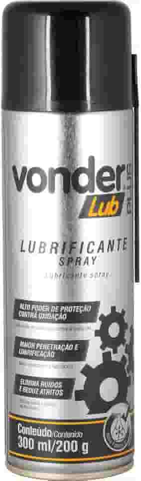 Lubrificante Em Spray 300 Ml/200 G Vonder Plus Vonder