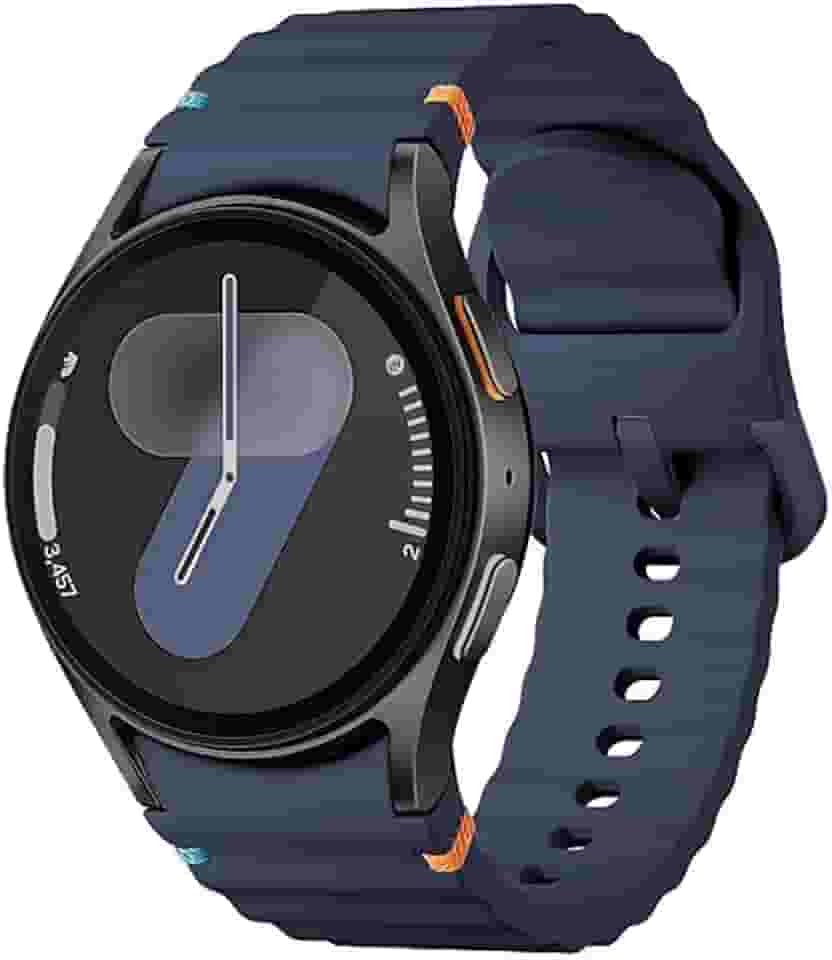 Pulseira esportiva para Samsung Galaxy Watch 7 6 5 de 40 mm e 44 mm, pulseira de silicone macio sem lacunas para Samsung Galaxy Watch 4/FE de 40 mm e 44 mm/4e 6 Classic 47 mm, 43 mm, 46 mm, 42 mm/5