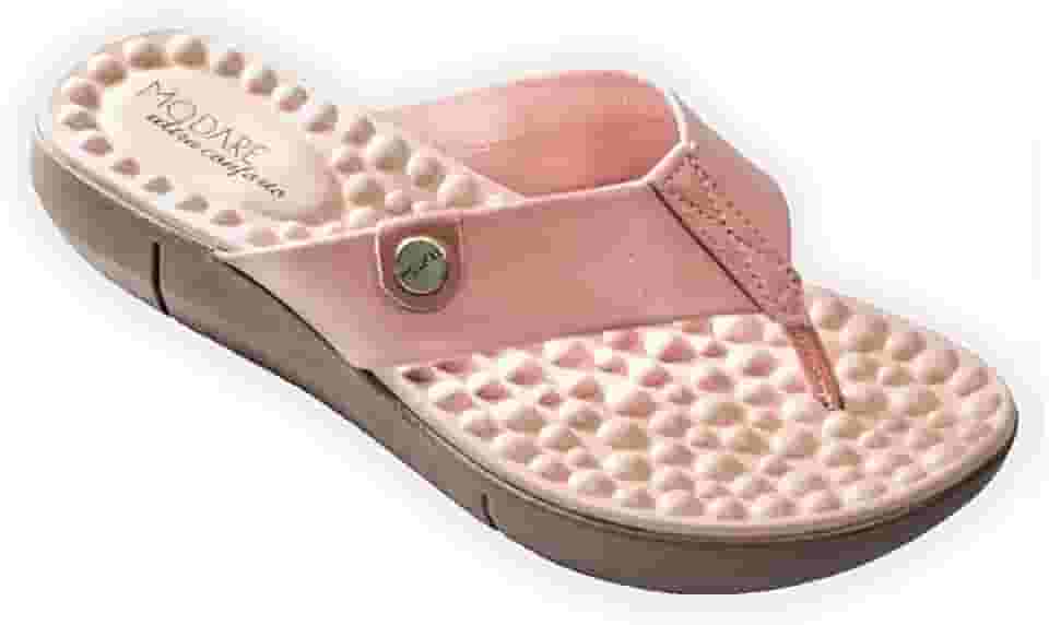 Chinelo Ortopédico Modare Feminino Esporão Massageador Macio