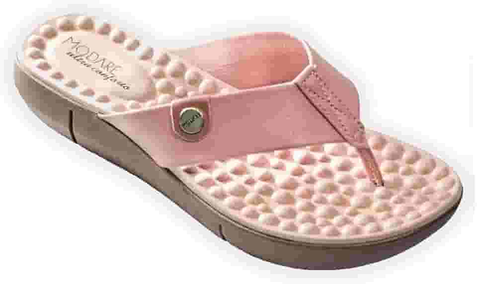 Chinelo Ortopédico Modare Feminino Esporão Massageador Macio
