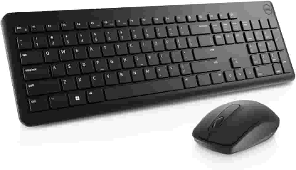 Dell - KM3322W, Teclado e Mouse sem fio, Preto