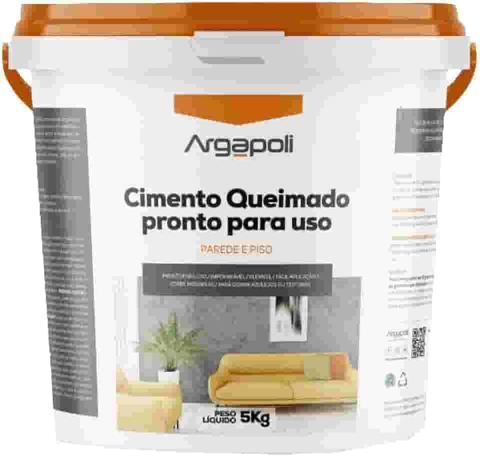 CIMENTO QUEIMADO PRONTO PARA USO 9 CORES 5KG (Cimento)