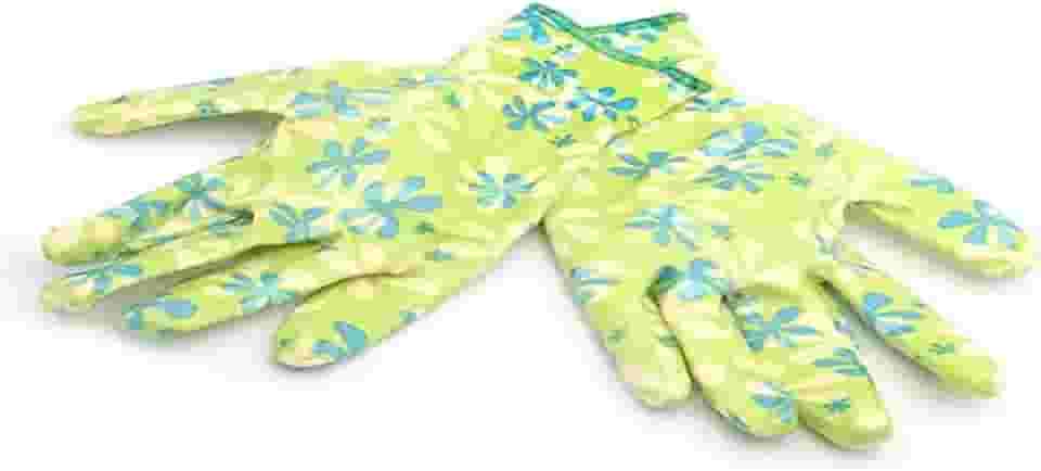 LUVA PARA JARDINAGEM EM POLIÉSTER, COR VERDE, TAMANHO L//PALISAD