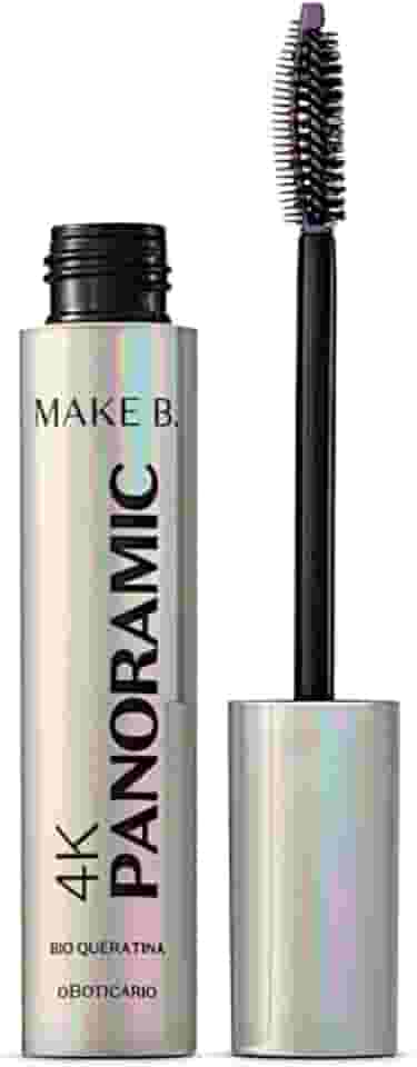 Máscara de Cílios Make B 4K Panoramic O Boticário Cilios Grossos preenchidos Encorpados