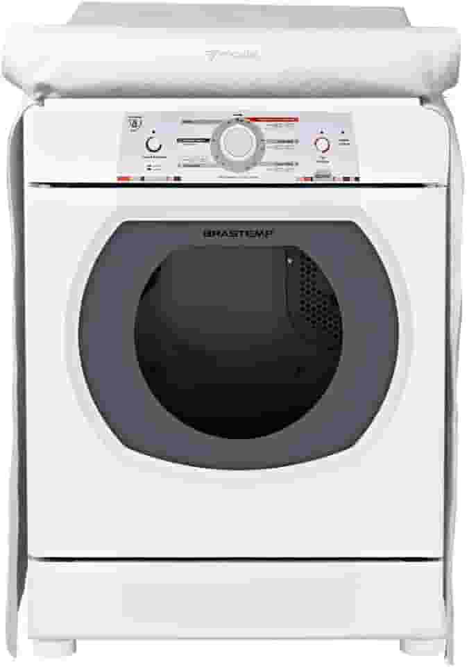 Capa Secadora Brastemp Ative Bsr10 10Kg Abre Fecha Branca
