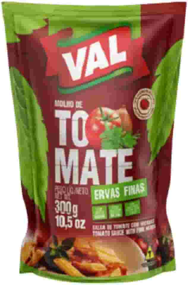 VAL Molho De Tomate Ervas Finas Val Sachê 300G