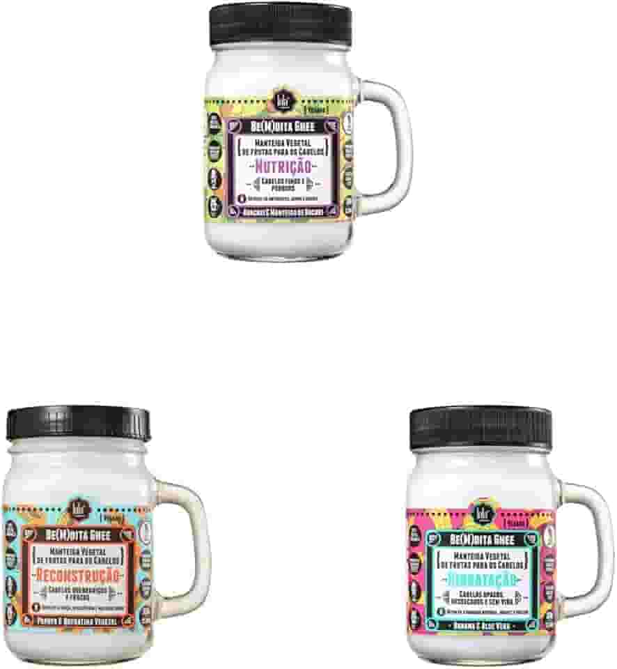 Kit Be(M) Dita Ghee Cronograma Capilar 3 Produtos