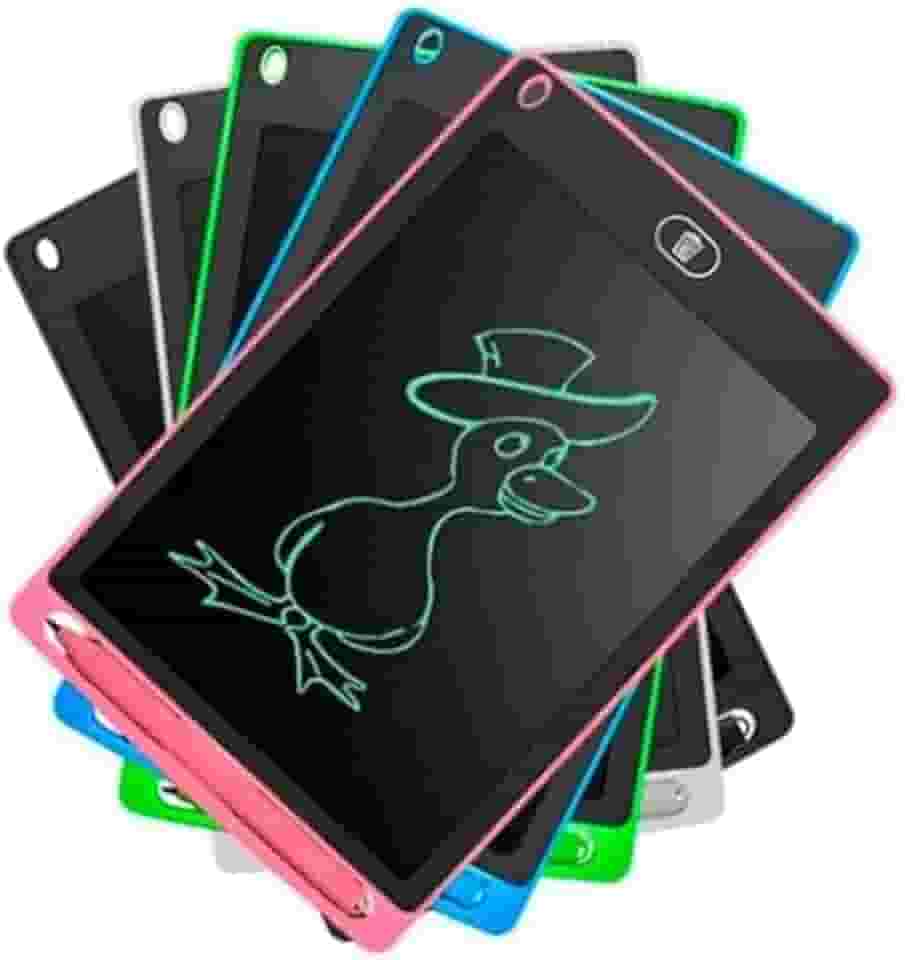 Lousa Tablet Tela Digital Mágica Infantil LCD de 8,5 Polegadas com Caneta para Estudar Escrever e Desenhar (cores sortidas)