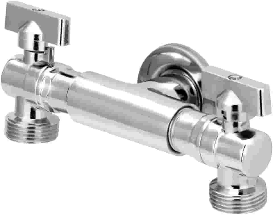Torneira Dupla Multifuncional Máquina/Lavar/Secar/Tanque Prata