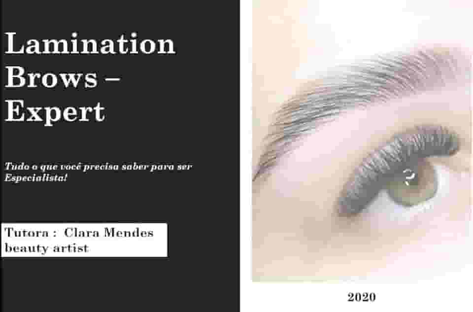CURSO EXPERT LAMINATION BROWS : torne-se especialista na mais nova técnica de design de sobrancelhas (curso profissionalizante Livro 1)