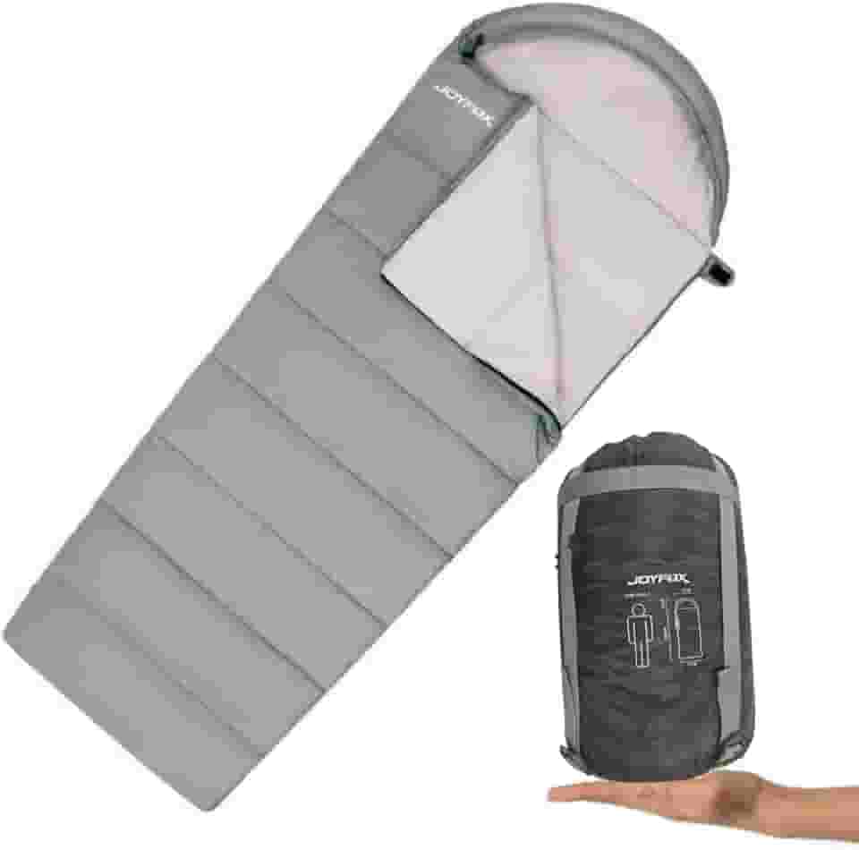 JOYFOX Saco De Dormir Térmico Casal Ou Solteiro Grande Patchworkable Lavável À Máquina Ultralight 1.3KG / 1.8KG -1,5ºc À -3,5ºc / -3ºc À -5ºc Camping