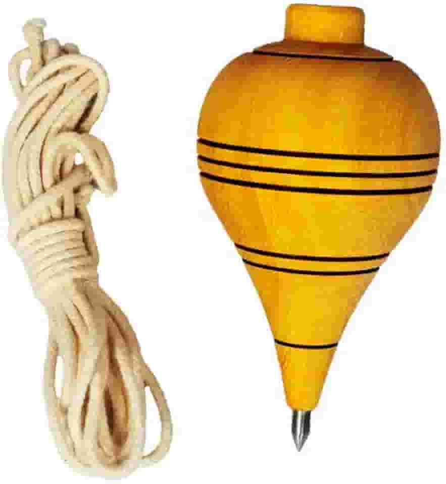 Pião de Madeira com Fieira – Brinquedo Retrô Tradicional Infantil e Colecionador